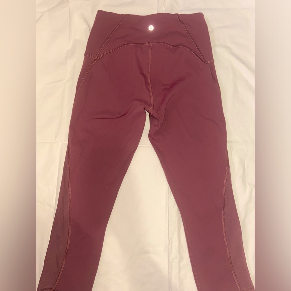 LULULEMON Mesh Leggings